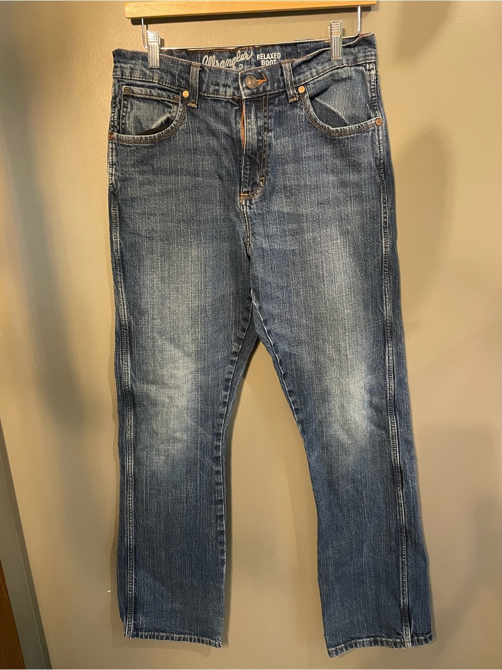 Wrangler retro relaxed boot men’s jeans 30x34